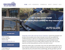 Tablet Screenshot of grizzly-glass.com